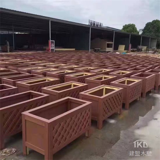 石家庄塑木花箱