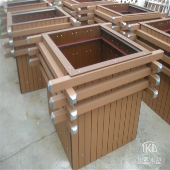 石家庄塑木花箱加工厂家
