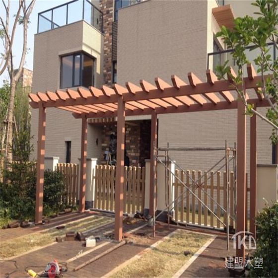 石家庄塑木廊架制作多少钱