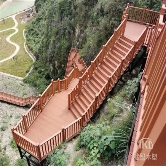 石家庄景区木塑栈道施工