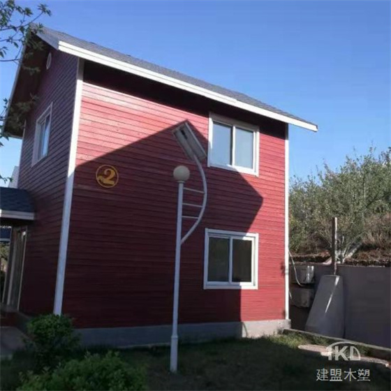 石家庄生态木塑木屋制作