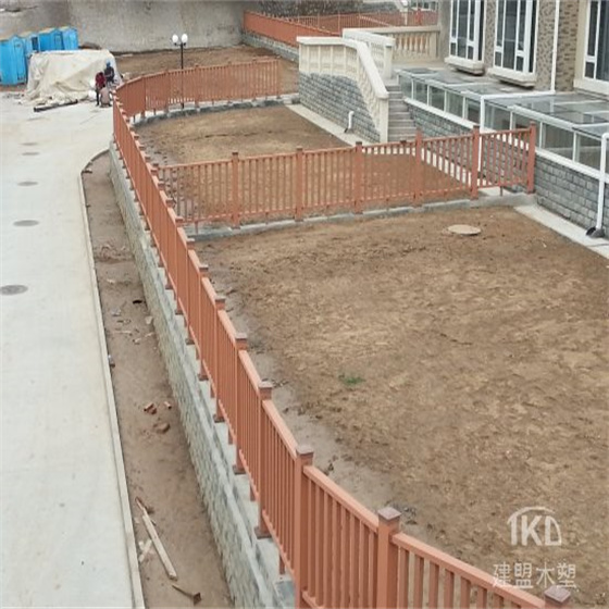 石家庄木塑护栏施工