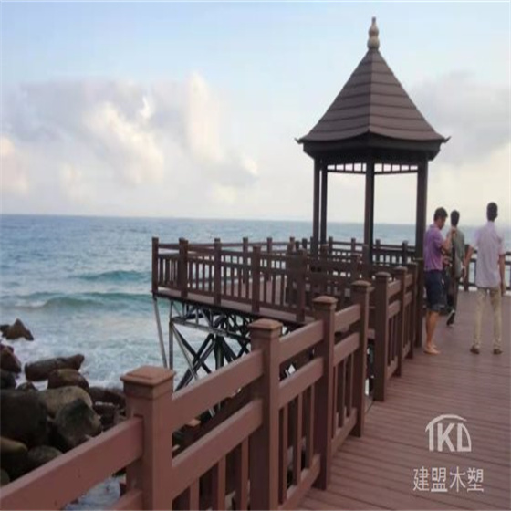 石家庄塑木护栏扶手安装