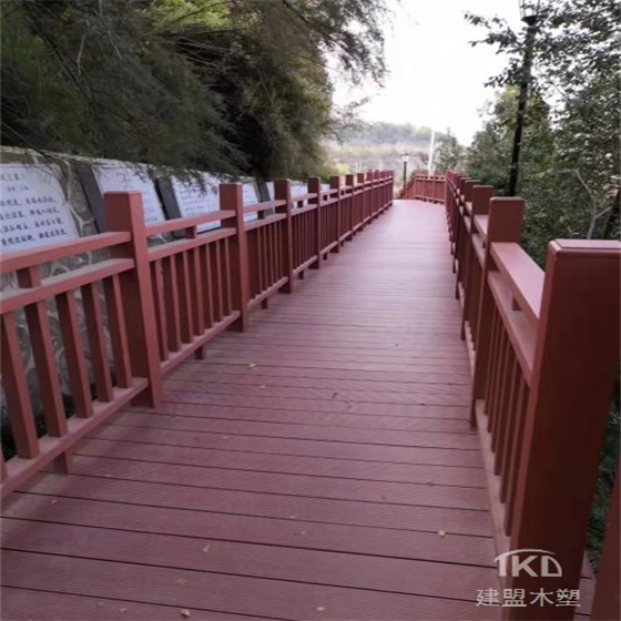 石家庄木塑栈道铺设